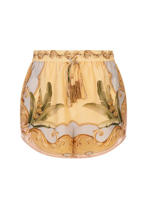 Banana Royalty Kalendoscope Multicolor Shorts FARM RIO | 337791BANANA ROYALTY25007